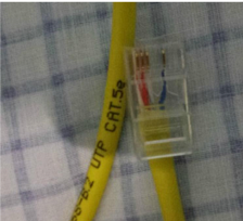 This is no standard UTP CAT5e cable. This is some shitty cable.