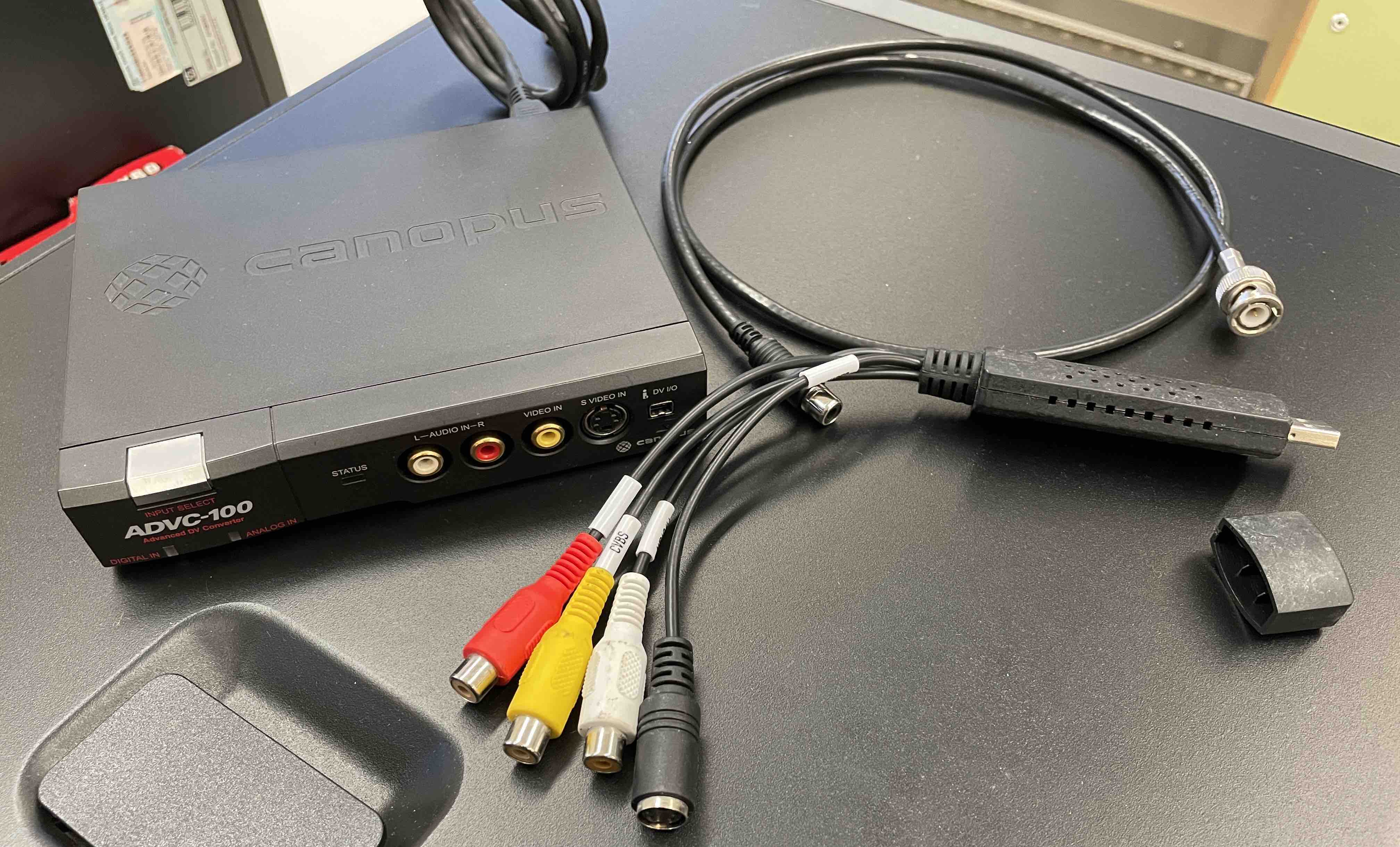 Capturadora Firewire 400 y USB 2.0